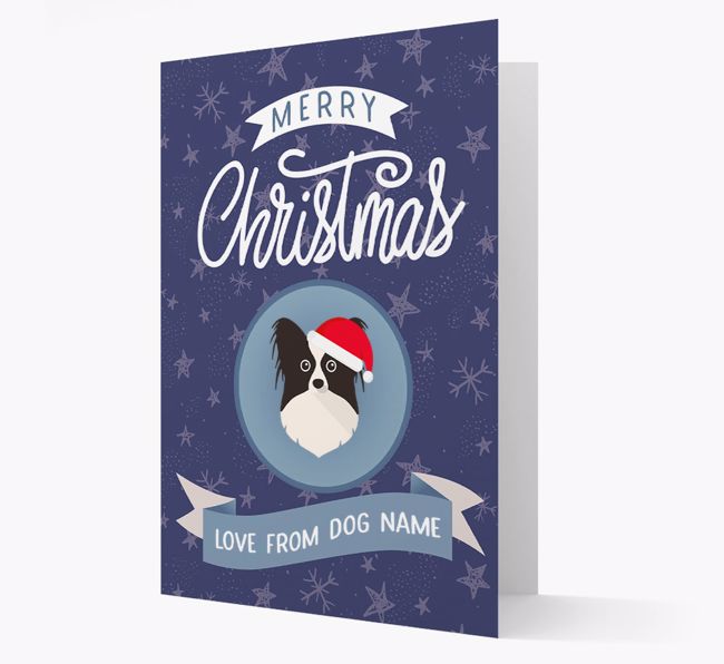 Merry Christmas: Personalised {breedFullName} Christmas Card